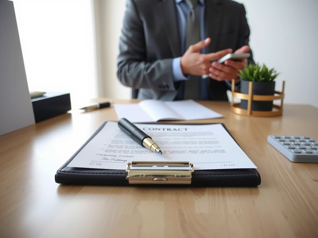 Document contractuel signé